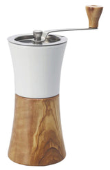 Ceramic Coffee Grinder Olive Wood